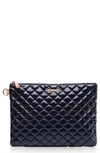 Mz Wallace Metro Pouch - Blue In Navy