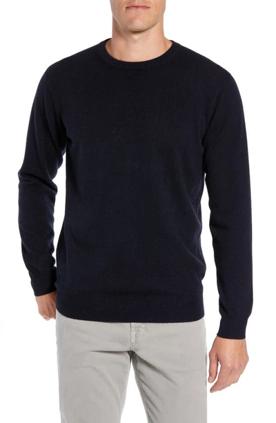 Rodd & Gunn Men's Queenstown Optim Wool-cashmere Sweater In Midnight