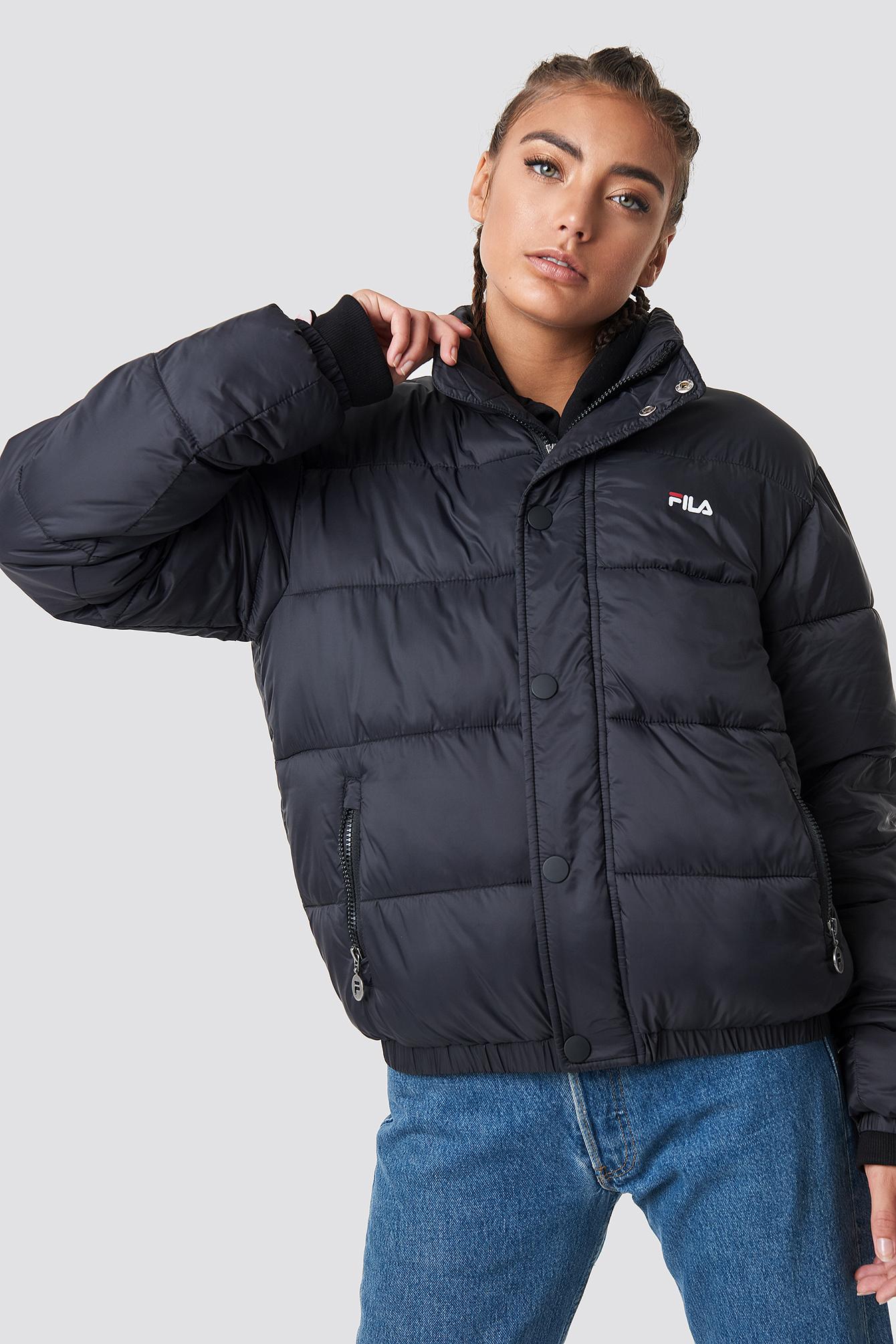 raya puff jacket fila