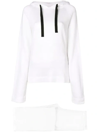 Majestic Filatures Two-piece Tracksuit - White
