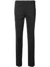 Moschino High-waist Tailored Trousers In Grey