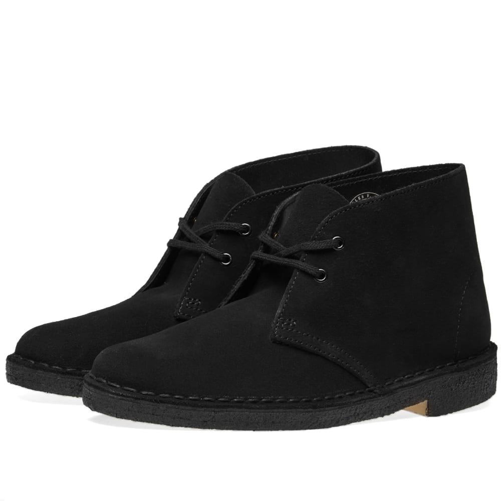 Clarks Originals Desert Boot W In Black | ModeSens