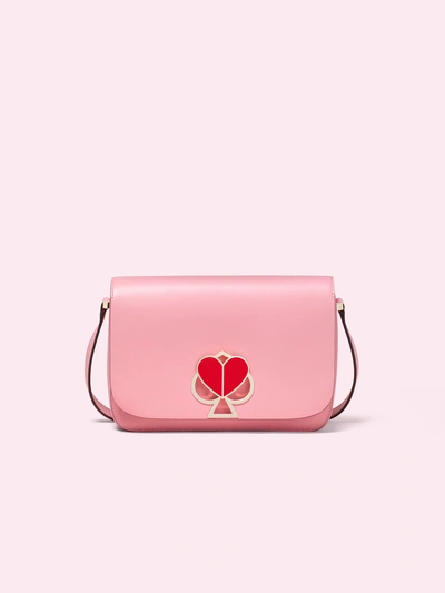 Kate Spade Nicola Twistlock Medium Shoulder Bag In Rococo Pink