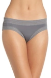 Honeydew Micki Hipster Panties In Graphite