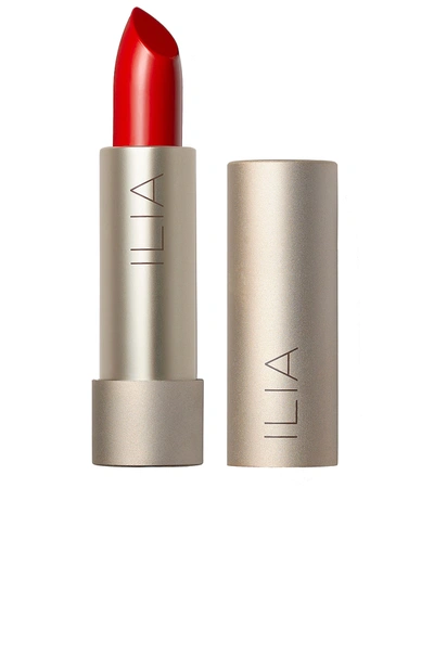 Ilia Colour Block Lipstick In Flame