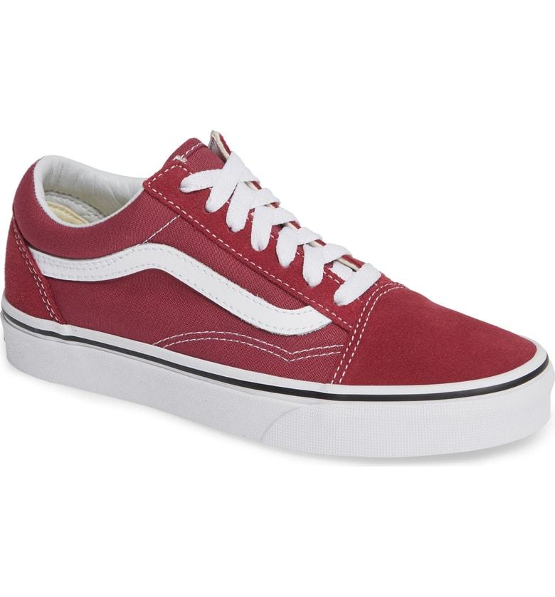 vans old skool dry rose true white