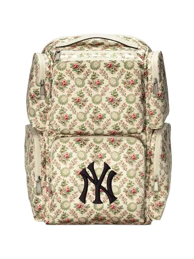 Gucci Large Backpack With Ny Yankees™ Patch In Neutrals