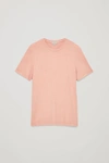 Cos Round-neck T-shirt In Pink