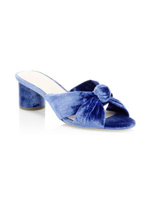 loeffler randall velvet mules