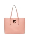 Fendi Classic Leather Shopper In Macaroon Taupe