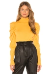 L'academie Larra Sweater In Mustard