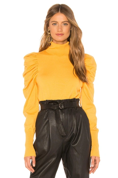 L'academie Larra Sweater In Mustard