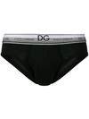 Dolce & Gabbana Underwear Logo Waistband Briefs - Black