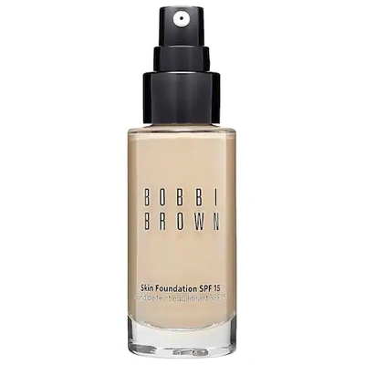 Bobbi Brown Skin Oil-free Liquid Foundation With Broad Spectrum Spf 15 Sunscreen In Sand 2 (light Beige With Yellow And Pink Undertones)