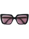 Gucci Eyewear Square Shaped Sunglasses - Black