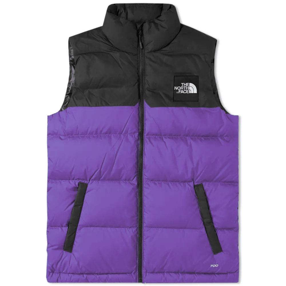 north face 1992 nuptse jacket purple