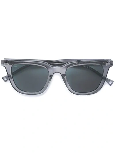Oamc Transparent Square Sunglasses In Grey