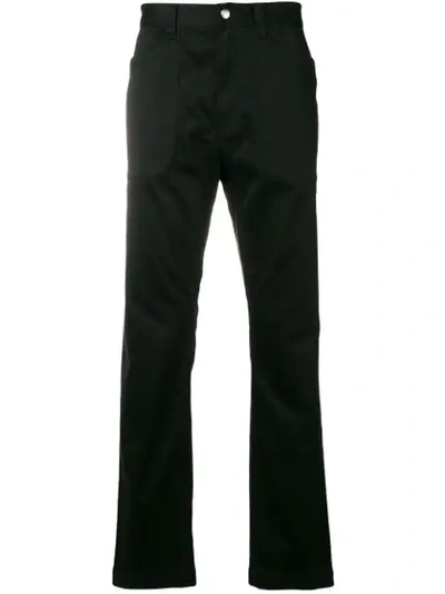White Mountaineering Slim-fit Trousers - Black