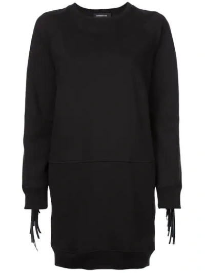 Barbara Bui Sweatshirt Dress - Black