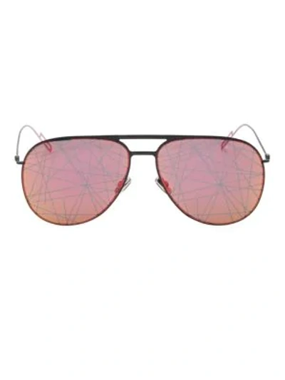 Dior Men's 59mm Aviator Sunglasses In Red