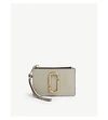 Marc Jacobs Womens Grey And Gold Leather Wallet In Dust Multi