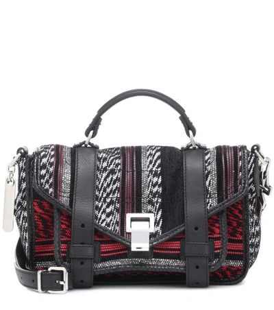 Proenza Schouler Ps1 Tiny Leather Shoulder Bag In Multicoloured