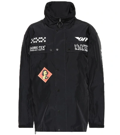 Off-white Gore-tex Anorak In Black