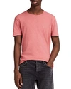 Allsaints Slim Fit Crewneck T-shirt In Facade Pink