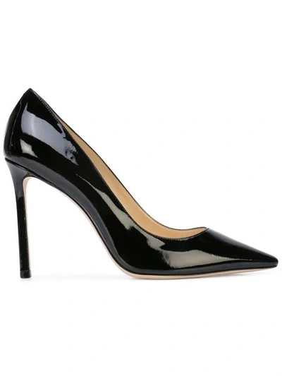 Jimmy Choo Romy 100 Pumps - Black