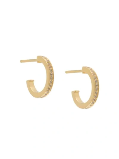 Astley Clarke Biography Infinity Hoop Earrings In Metallic