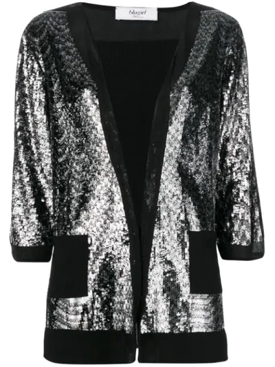 Blugirl Sequin Embellished Blazer - Black