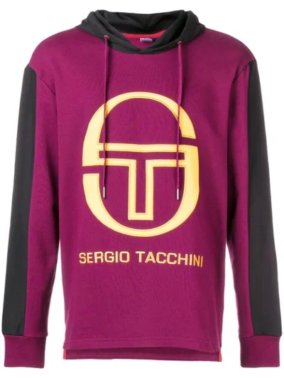 Sergio Tacchini Logo Hoodie - Pink