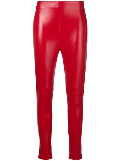 Iro Skinny Trousers - Red