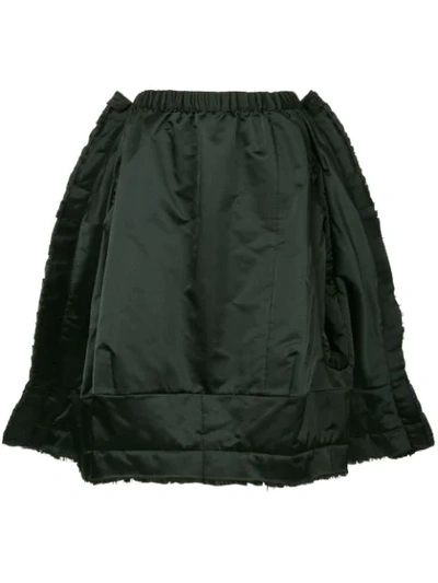 Comme Des Garçons Decorated Midi Skirt - Black