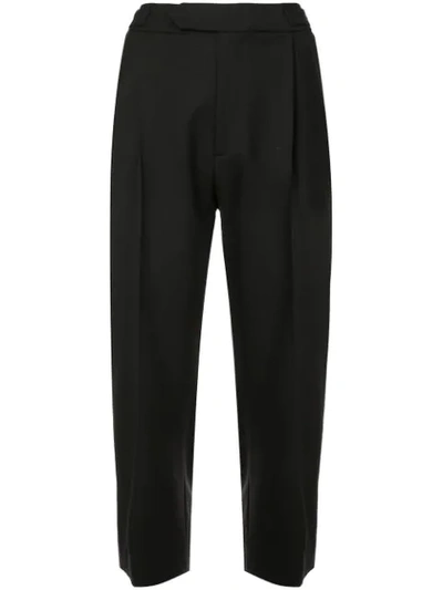 Monse Pleated Trousers In Black