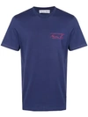 Martine Rose Logo Print T-shirt - Blue