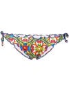 Mc2 Saint Barth Printed Bikini Briefs - Multicolour