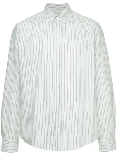 Golden Goose Deluxe Brand Pinstriped Shirt - White