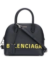 Balenciaga Ville Top Handle S Aj - Blue