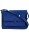 Marni Trunk Shoulder Bag - Blue