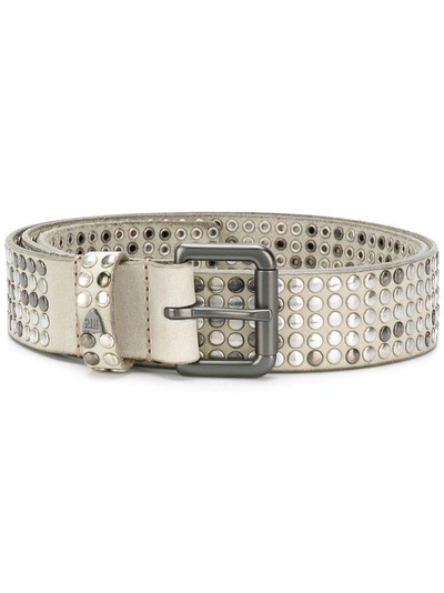 Htc Los Angeles Studded Belt - Neutrals