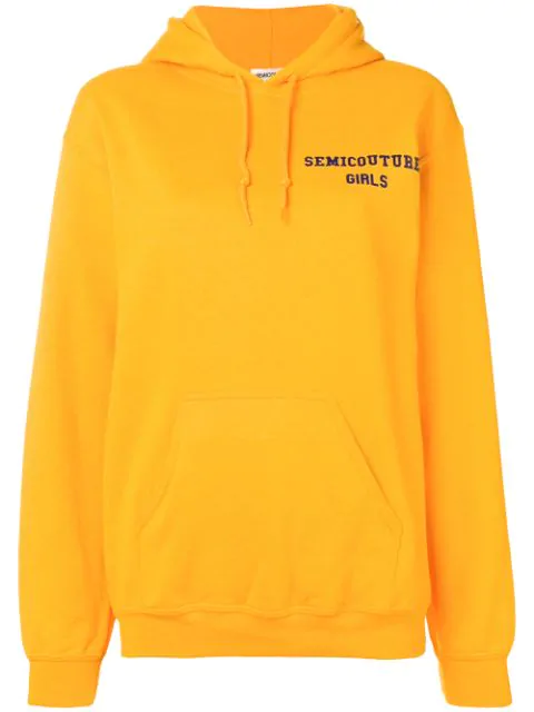 semi yellow hoodie