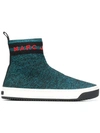 Marc Jacobs Dart Sock Sneakers - Blue