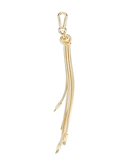 Loewe Gold Aux Cable Keyring - Yellow