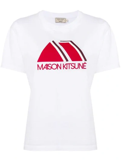 Maison Kitsuné Triangle T-shirt - White