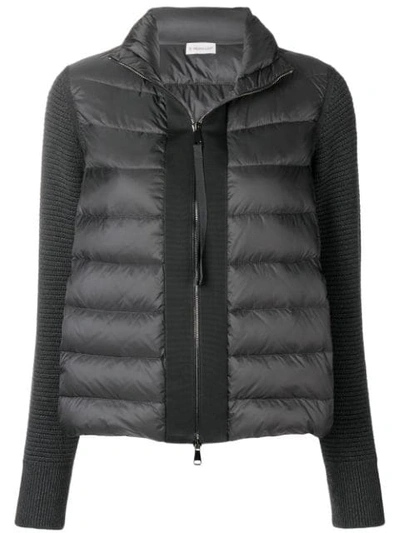 Moncler Zipped Padded Jacket - Grey