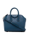 Givenchy Blue Antigona Mini Leather Tote