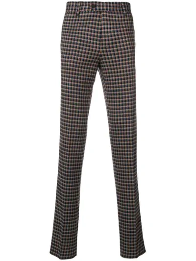 Missoni Checked Trousers - Blue