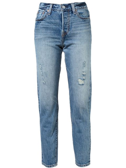 Levi's Levis Blue Wedgie Fit Jeans | ModeSens