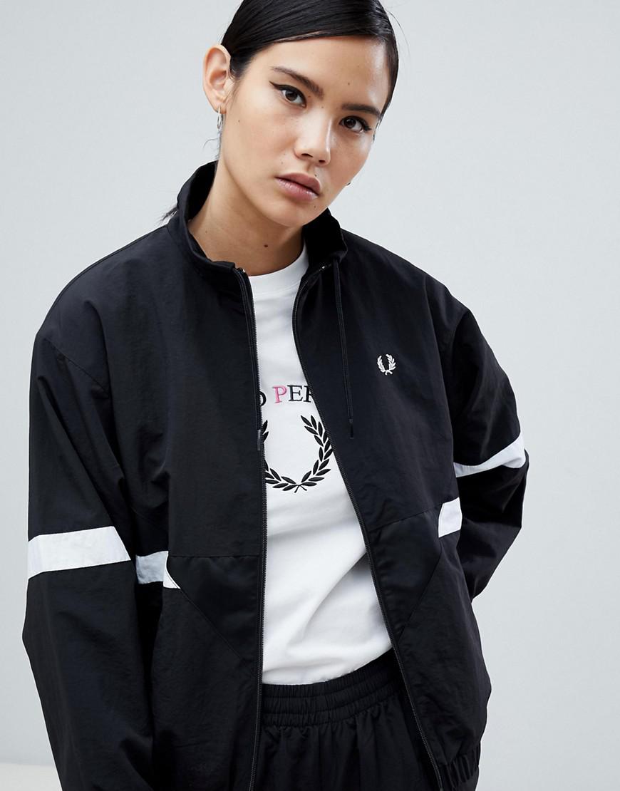 fred perry tracksuit top sale